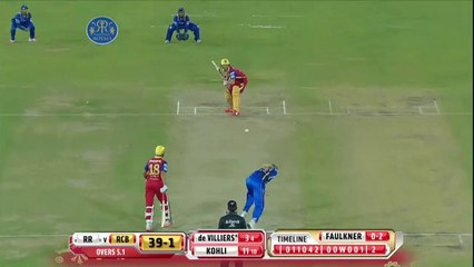 AB de Villiers math winning 43 Vs Rajasthan Royals