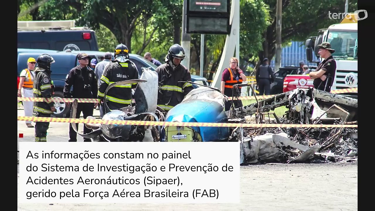 Número de acidentes aéreos no Brasil em 2025 já chega a 22, com 10 vítimas fatais