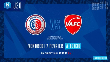 J20 I LB Châteauroux – Valenciennes FC (1-2)