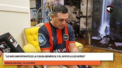 "Lo más importante es la causa benéfica y el apoyo a los niños"