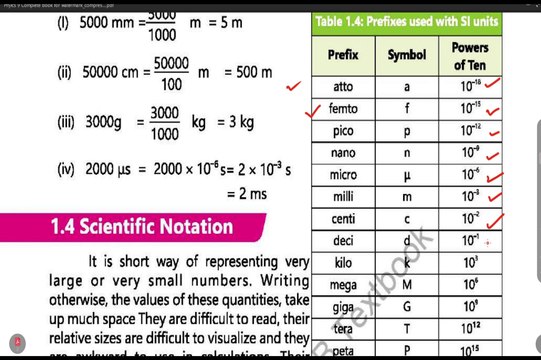 Numericals Class 9 Physics Ex 1 PTB