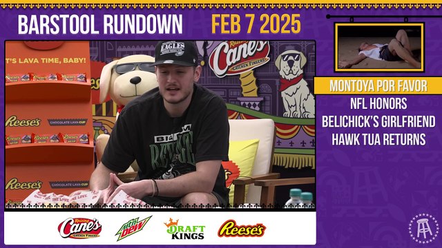 Josh Allen Is The NFL MVP - Barstool Rundown - February 7th, 2025