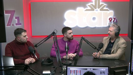 O Πρόεδρος Συμβουλίου Νέων Δήμου Λαμιέων, Μιχάλης Αθανασίου και ο Γραμματέας, Φώτης Μούρτος, στον STARFM