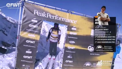 Abel Moga Second Place Run 2025 Kicking Horse Golden BC Pro