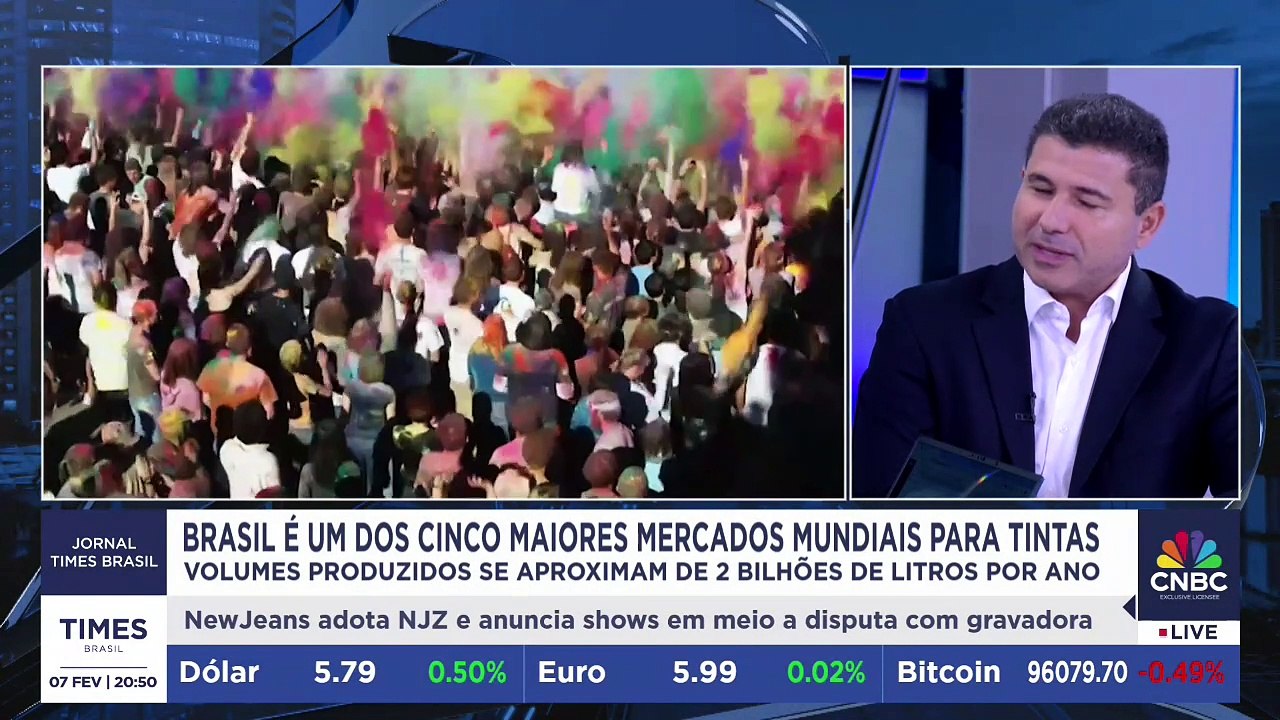 Brasil é um dos cinco maiores mercados mundiais de tintas; diretor-executivo da AkzoNobel detalha