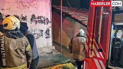 Beyoğlu'nda Gecekonduda Yangın: Bir Kişi Hastaneye Kaldırıldı
