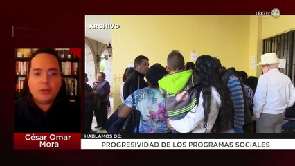 Progresividad de los programas sociales | César Omar Mora