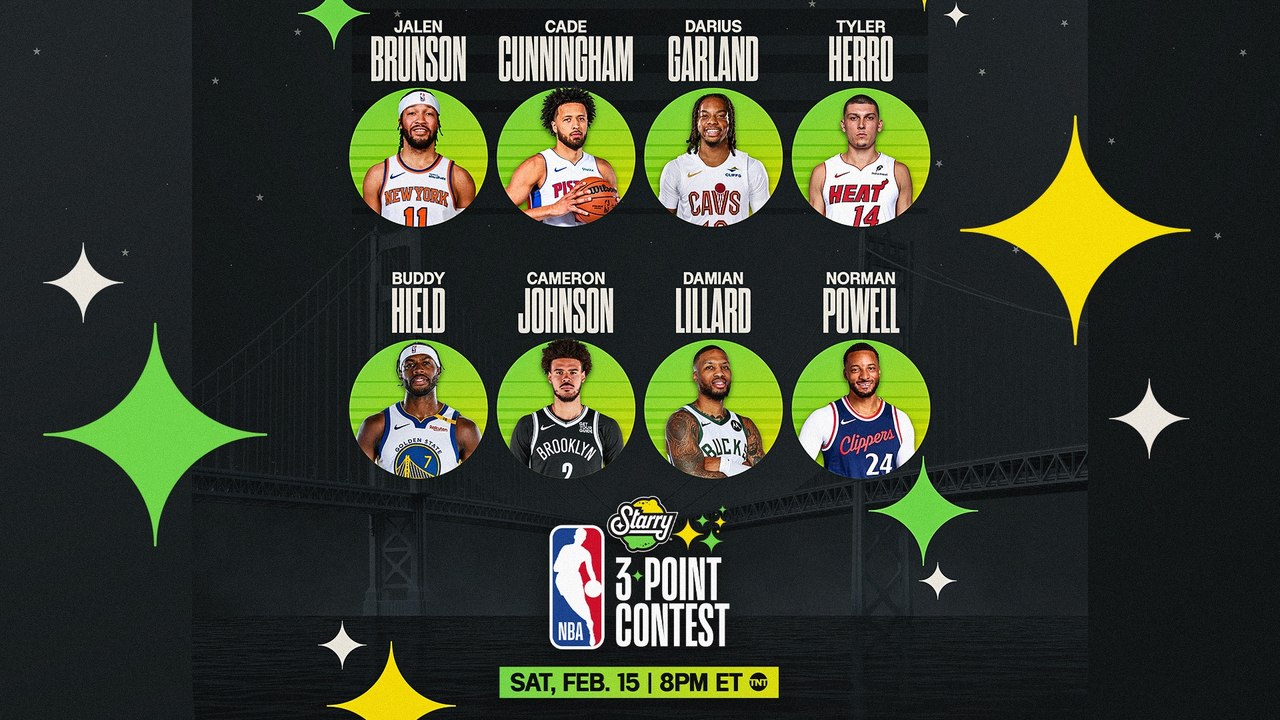 2025 Starry 3Point Contest Participants Top 3Pointers of the Season