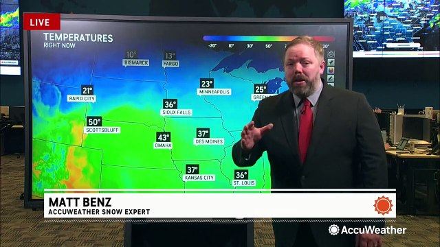 Welcome snow on the way for the northern Plains