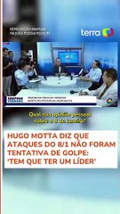 Hugo Motta diz que ataques do 8/1 não foram tentativa de golpe: ‘Tem que ter um líder’ #shorts