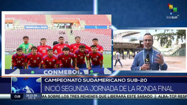Campeonato Sudamericano de Futbol Sub-20 DEPORTES TELESUR 07-02-2025