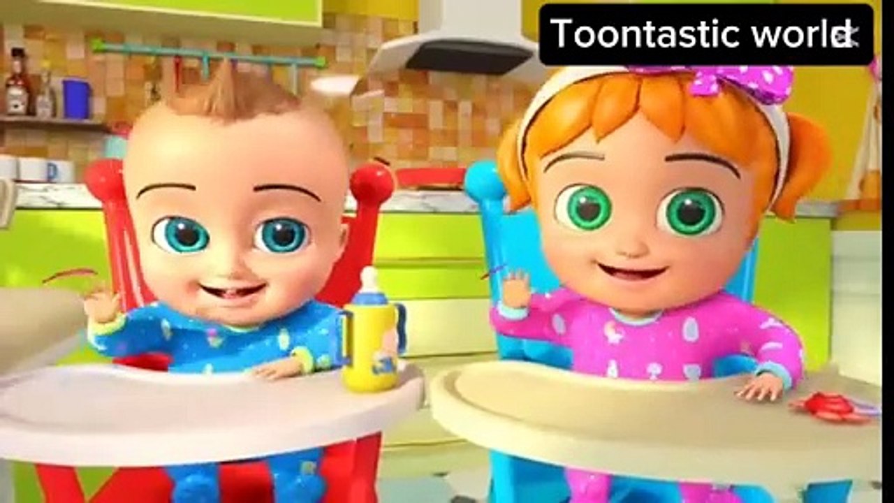 Twin babies Yummy ice cream song -  Nursery rhymes kids songs