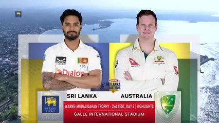 Sri Lanka vs Australia 2nd Test 2025 | Day 2 Highlights | Smith and Carey Shine in Galle