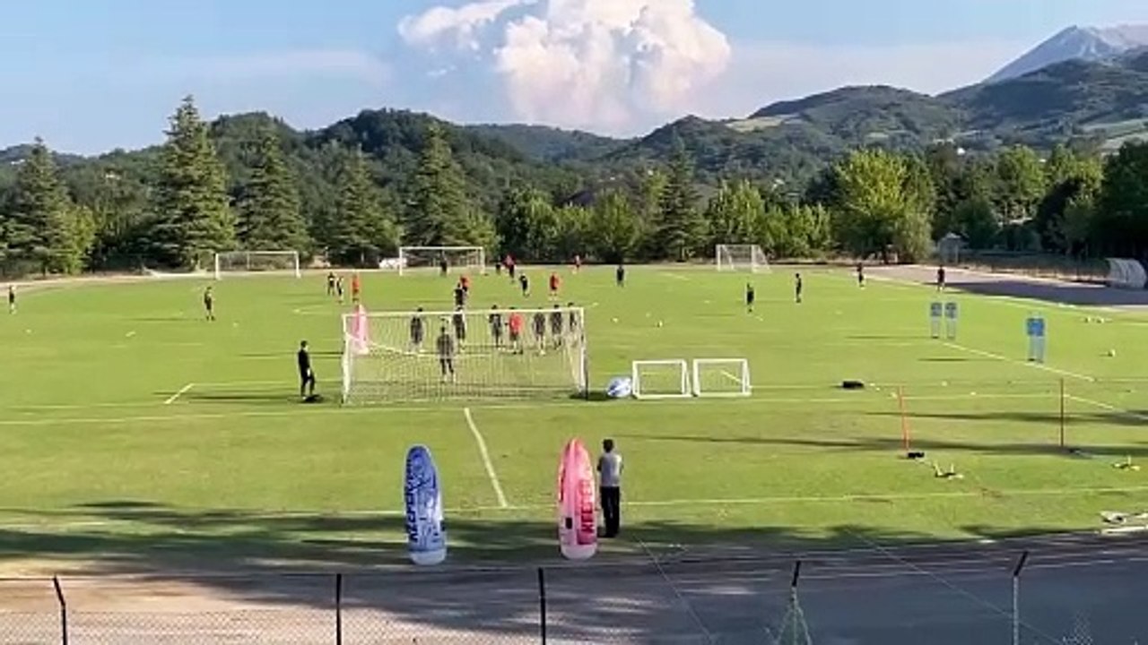 Football Lessons 22 ⚽ 📝 ✍🏻 Specific training Cosenza Calcio for the Central Forwards