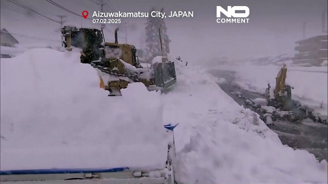 Une grande partie du Japon sous la neige alors que la vague de froid extrême se poursuit