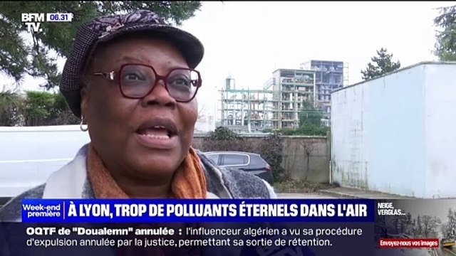 Des polluants éternels retrouvés dans l'air à Lyon avec une grosse concentration près des usines chimiques