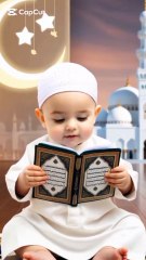 Baby reciting kalma