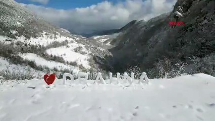 Yapay zeka görseli değil, gerçek! İki ilimizin buluşma noktasında inanılmaz manzara