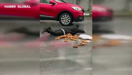 Bayılma numarasıyla duygu sömürüsü yaptığı anlar ifşalandı!