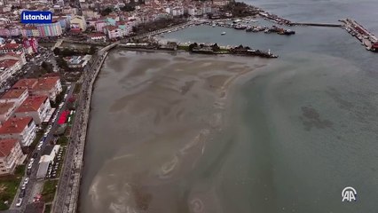 Ege ve Marmara'da 8 ilçede deniz suyu çekildi!