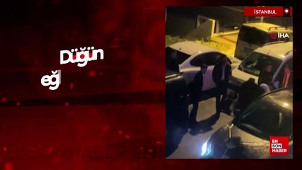 İstanbul'da düğün eğlencesinde havaya ateş açtılar