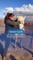 La vie de Salomé Espelly, la demoiselle d'honneur de la reine d'Arles ostéopathe animalière