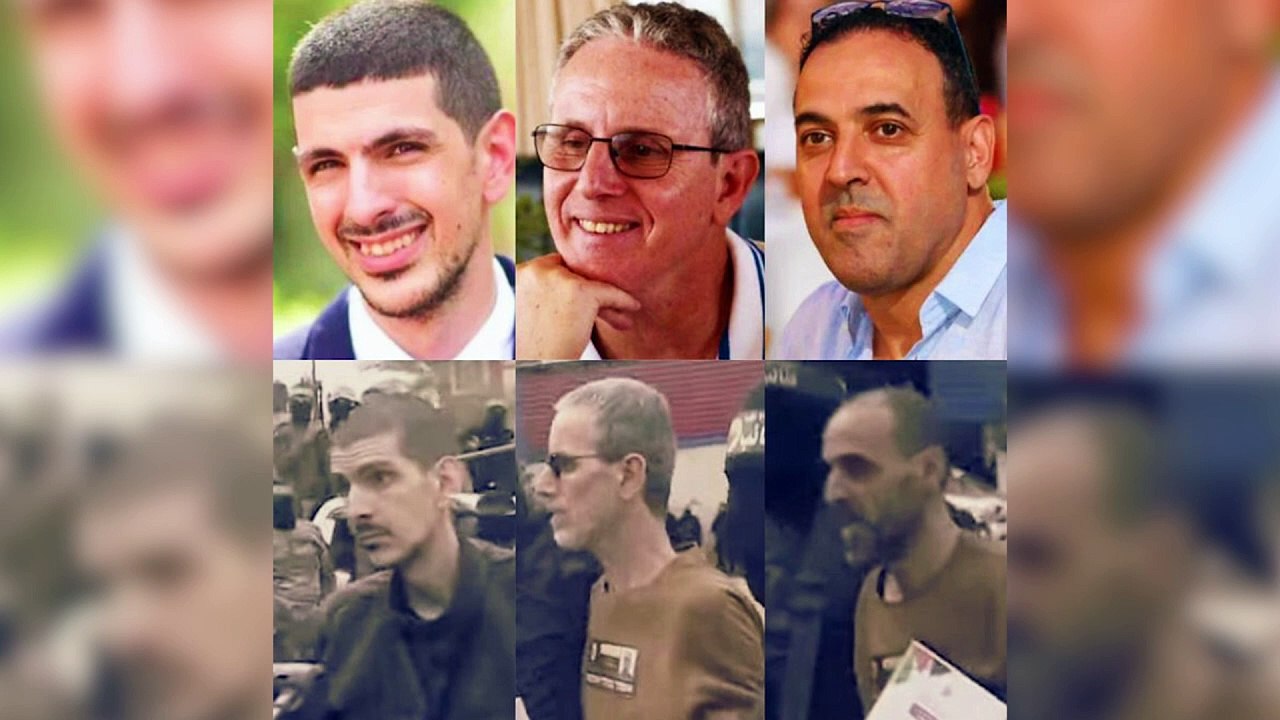 Hamás libera a tres rehenes israelíes en el quinto intercambio bajo el alto el fuego en Gaza