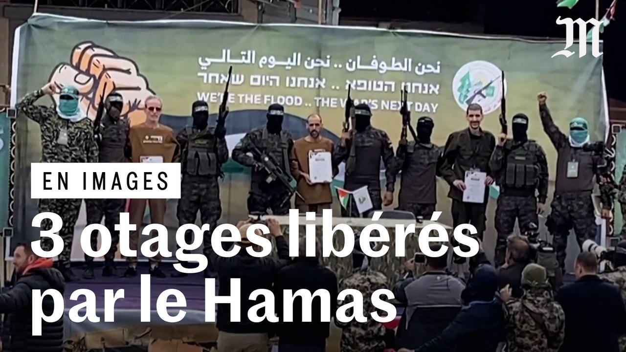 3 otages israéliens ont été libérés par le Hamas