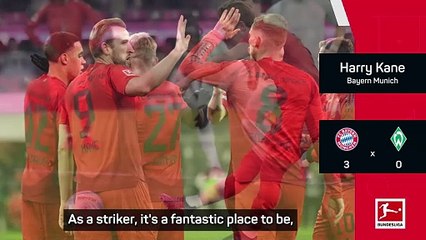 Kane enjoying playing with world-class team-mates at Bayern