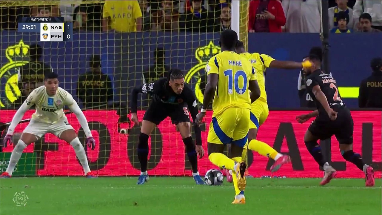 Sadio Mané Tonight was AMAZING with Al Nassr vs Al Fayha _ 1080i HD