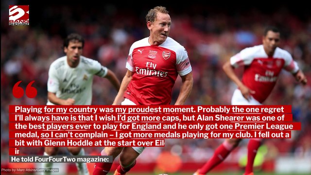 Ray Parlour wishes he’d got more England caps