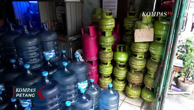 Pengecer di Palmerah Keluhkan Stok Elpiji 3 Kg Makin Menipis!