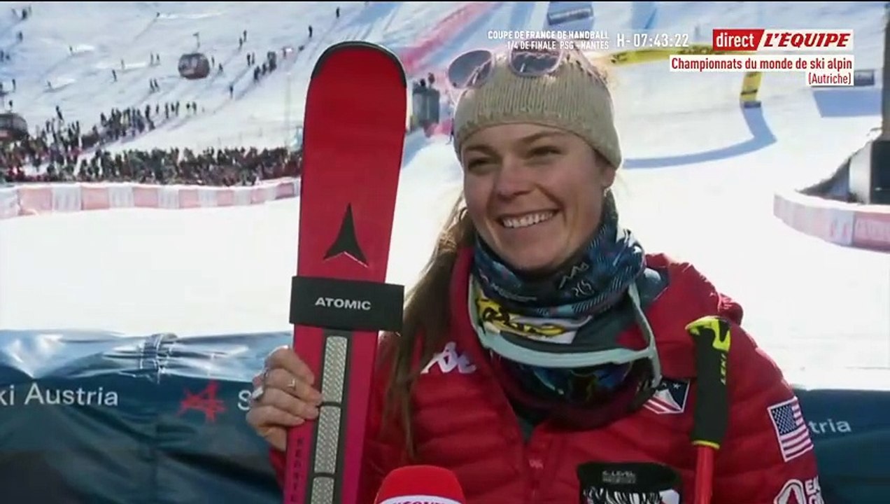Breezy Johnson, championne du monde : « Je me sentais vraiment bien sur les skis » - Ski - CM (F)