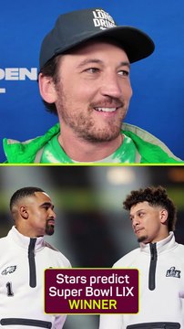 Chiefs or Eagles? - Stars predict Super Bowl LIX