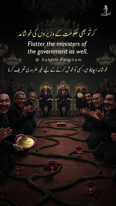 Khushamad (Zarb-e-Kaleem-154) - Dr. Allama Iqbal