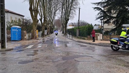 20250208_131933 Etoile de Bessèges Clarensac le peloton