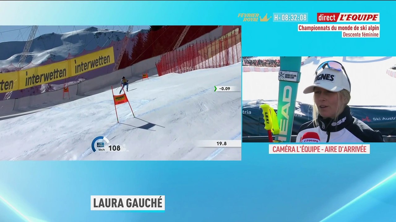 Laura Gauché : « J'avais l'impression d'avoir bien compris la piste » - Ski - CM (F)