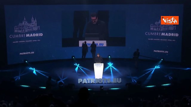 Salvini a Madrid per convegno Patrioti: Bye bye Pedro, bye bye Open Arms, viva la libert?