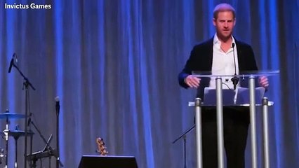 Prince Harry opens Invictus Games with ‘tired’ joke as Meghan looks on