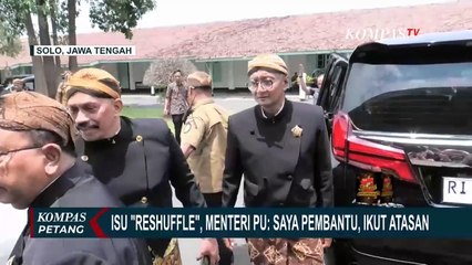 Menteri PU Respons soal Isu Reshuffle Kabinet: Saya Pembantu, Ikut Atasan