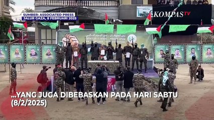 Momen Haru Tahanan Palestina usai Dibebaskan Israel, Peluk dan Cium Keluarga
