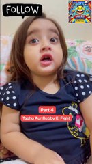 Inocent child talking with parents.