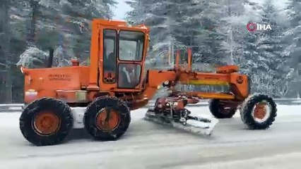 Uludağ'da Kar Manzaraları Büyüledi