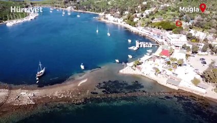 Gümüşlük'te 3 bin 500 yıllık Kral Yolu gün yüzüne çıktı