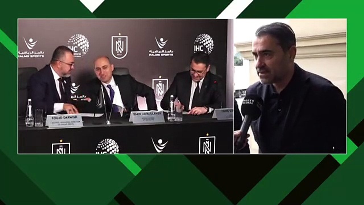 5 yıllık imzalar atıldı! Neftçi Bakü'nün yeni sponsoru Palms Sport oldu