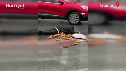 Esenyurt'ta bayılma numarasıyla duygu sömürüsü kamerada