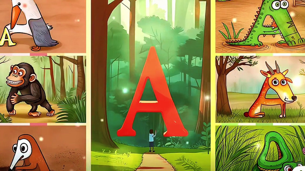 "Learn the Alphabet with Animal Songs - Fun Educational Music for Kids!"