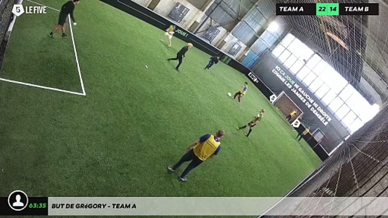 But de Grégory - Team A