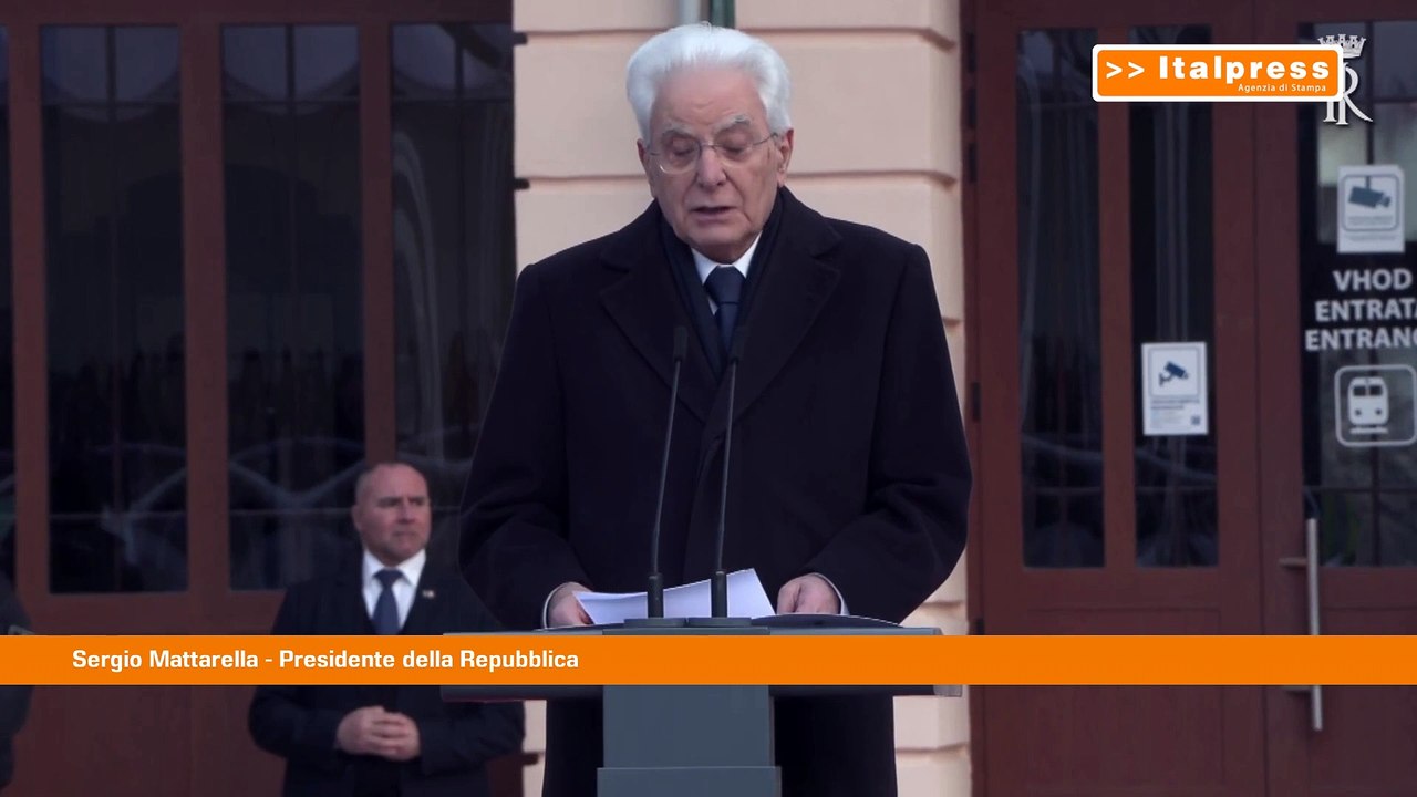 Mattarella "Gorizia e Nova Gorica simbolo di luce in mondo di ombre"