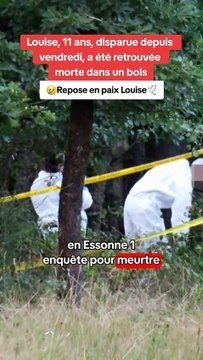 Louise, 11 ans, disparue depuis vendredi, a été retrouvée morte dans le bois de Templiers à Épinay-sur-Orge en Essonne